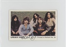 1973 Dutch Gum Serie P - Printed in Holland Uriah Heep #30 f5h