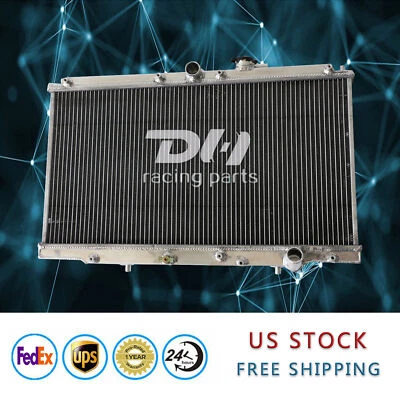 Radiador de aluminio #1494 para Honda Prelude Base Coupe EX DX 1997-2001 2,2 L l4 MT Foto 1 de 4