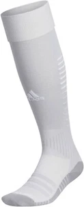 ADIDAS Team Speed II Soccer Socks 1 pr Small kids SHOE 13C-4Y Youth Gray, White - Picture 1 of 4