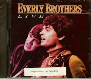 THE EVERLY BROTHERS "LIVE" - CD - NEW - Picture 1 of 2