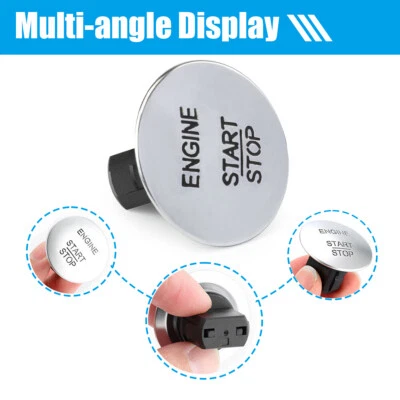 Pulsador Start Stop para Mercedes-Benz GL350 E350 S550 C300 GL450 GLK350 ML350 Foto 1 de 4