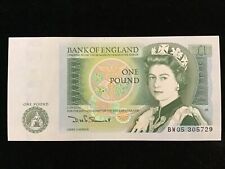 BANK OF ENGLAND ELIZABETH II CRISPY ONE POUND NOTE IN PRISTINE CONDITION -  For Sale, Buy Now Online - Item #706499