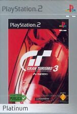 Gran Turismo 3: A -Spec -- Platinum Edition (Sony PlayStation 2, 2002) - European Version