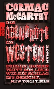 Die Abendröte im Westen | Cormac McCarthy | 2016 | deutsch - Bild 1 von 2