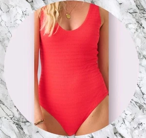 Faherty Coral Reef One Piece In Hibiscus Small - Picture 1 of 9