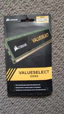 DDR3 RAM (2 X 4 gig modules) Corsair. - Image 1 of 3