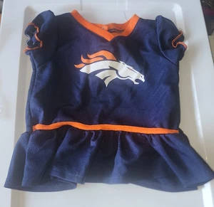 Denver Broncos NFL Infant Football Skirt Blue, Size 18M - Picture 1 of 4