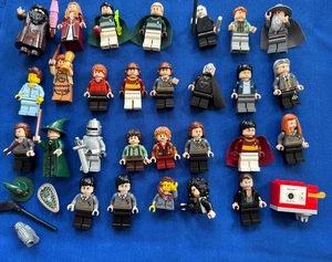 28 Lego Harry Potter Minifigures Hermione Hagrid Ron Weasley Knight Professors + - Picture 1 of 10