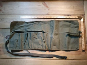 Vintage British Army Military Vehicle Tool Roll Land Rover Motorcycle Tools - Picture 1 of 6
