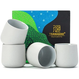 Japanische Teetassen, Chinesische Teetasse, 7,2 Unzen/205 ml, Keramik Teetassen für Erwachsene... - Bild 1 von 7