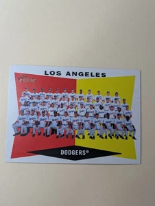 2009 Topps Heritage Los Angeles Dodgers Team Card #18 - Picture 1 of 2