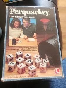 Lakeside’s Perquackey The Different Word Game VTG 1982 Complete Age 8 Up #8313 - Picture 1 of 6