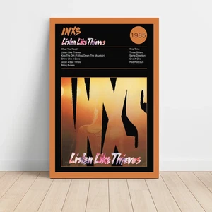 INXS – Listen Like Thieves Fine Art Album Poster - Imagen 1 de 3