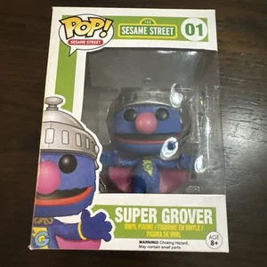 Funko Pop! Vinyl — Sesame Street Super Grover #01 2015 - Picture 1 of 6