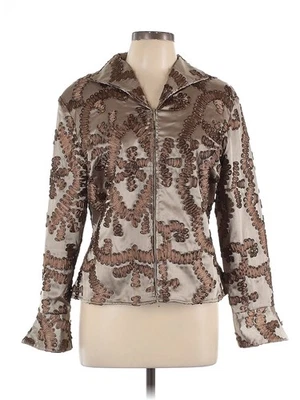 Chaqueta Samuel Dong Mujer Marrón L Alta Foto 1 de 2