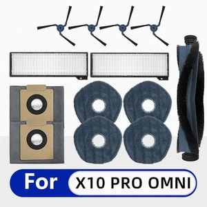 For Eufy X10pro OMNI Main/Side Brush Filters Dust Bag Wipes Vacuum Cleaner Parts - Bild 1 von 18