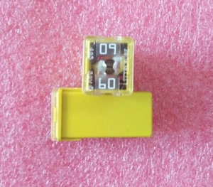 5PCS New 0495060 Littelfuse 495 Square Car Fuse 60A 32V JCASE Cartridge Fuse - Picture 1 of 1