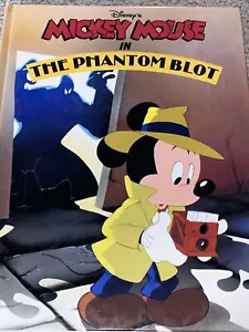 Mickey Mouse in the Phantom Blot de Walt Disney Años 90 Hecho en Disney Hong Kong - Imagen 1 de 8
