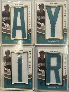 2009 Upper Deck Sp Authentic Hanley Ramirez By The Letter Signatures /4 Marlins - Picture 1 of 10