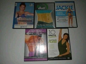 Exsercise, Ball, Dance, Pilates, Body Sculpting - 5 DVD's - Picture 1 of 3