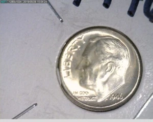 10c 1946 moneda de diez centavos Roosevelt (36-301 M6) - Imagen 1 de 2