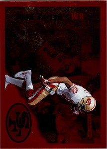 1995 Score Red Siege San Francisco 49ers Football Card #60 John Taylor