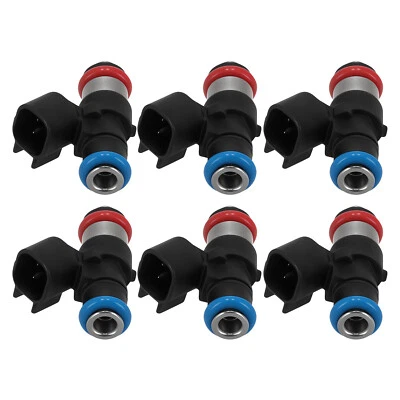 6PCS Fuel Injector Set for Ford Escape 3.0L 2009-2012 9L8Z9F593A FJ998 - Image 1 of 4