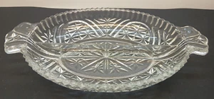Vintage Anchor Hocking Early American Prescut Divided Pickle Dish - Picture 1 of 4