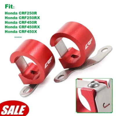 Guía de soporte de abrazadera de manguera de freno trasero para HONDA CRF450RL CRF450L CRF450X CRF450RX/R Foto 1 de 4