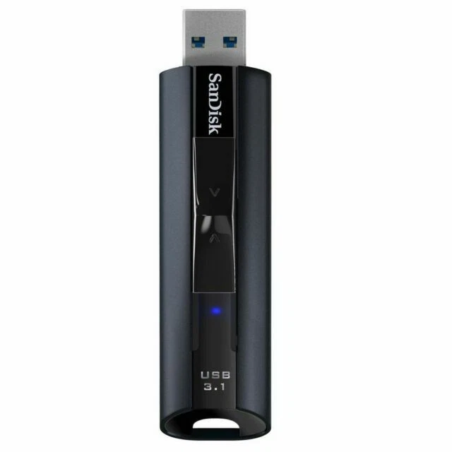 SanDisk Cz880 Extreme Pro 128gb USB 3.1 Solid State Flash Drive -Black