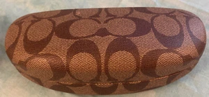 Coach Signature Hartschalen Brillen-/Sonnenbrillenetui - Hellbraun - Bild 1 von 13