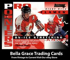 1995-96 Donruss Theoren Fleury #12 Calgary Flames Pro Pointers NHL Hockey 