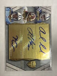 2012 Supreme Triple Auto /10 Andrew Luck Robert Griffin III Kendall Wright