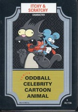 Simpsons TCG - Itchy and Scratchy #35 Rare Foil