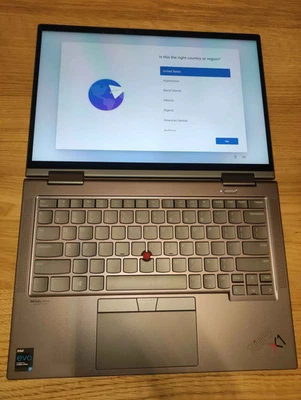 Lenovo ThinkPad X1 Yoga Gen 6 14" Táctil 16GB RAM 256GB SSD i7-1185G7 Win11 Pro Foto 1 de 4