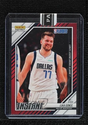 2021-22 Panini Instant Red /99 Luka Doncic Luka Dončić #218 - Image 1 of 2