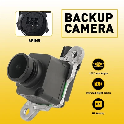 Se adapta a Ram 1500 2500 4500 3500 5500 2013 2014 2015-17 cámara de visión trasera XH Foto 1 de 4