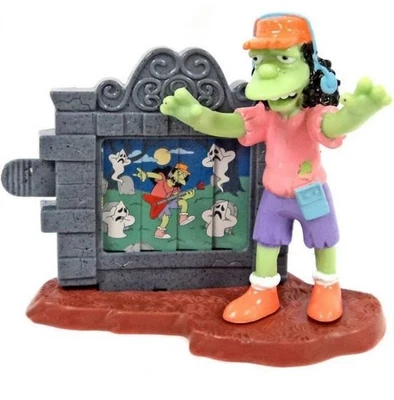 Игрушка The Simpsons Creepy Classics Burger King Otto Mann НЕРАСПЕЧАТАННАЯ НОВАЯ ЗАПЕЧАТАННАЯ - Изображение 1 из 3