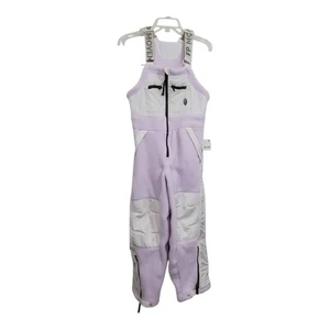 Free People Movement Hit The Slopes Latzhose Fleece Rosenquarz Neu mit Etikett Gr. XS Boho - Bild 1 von 13