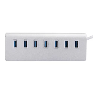 USB 3.0 Splitter Hub 7-in-1 Docking Station For Notebook Computer NEW - Zdjęcie 1 z 12