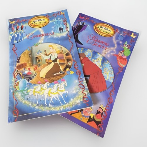 Disney Princess Treasure Chest Big Books Lot of 2 Cinderella And ...