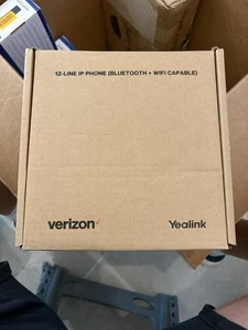 Yealink Verizon SIP-T53W VoIP Business Phone w/ Power Supply * NEW - Picture 1 of 4
