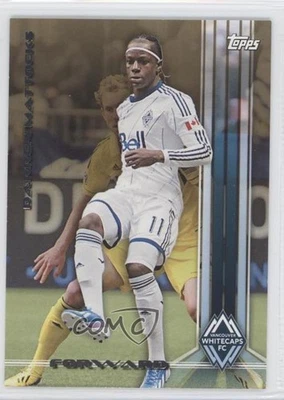Darren Mattocks Topps MLS Gold 8/25 2013 #63 0c2 Foto 1 de 3