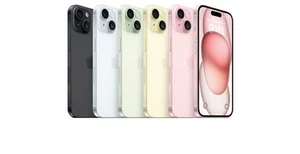 Apple iPhone 15 - Entièrement débloqué - 128 Go - 6,1" - eSIM - Excellent état - Photo 1 sur 9