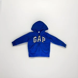 Baby Gap Toddle 2T 2 Jahre Reißverschluss Jacke neu ohne Etikett blau Herbst Winter Teamgeist - Bild 1 von 4