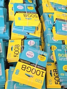 50 x EE PAYG SIM CARDS BULK MOBILE PHONE NUMBER CHEAP WHOLESALE JOBLOT - Zdjęcie 1 z 1
