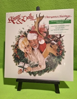 Kenny Rogers & Dolly Parton - Once Upon A Christmas NEW SEALED LP 2020 - Image 1 of 2