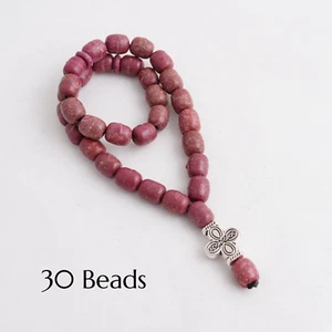 Orthodoxes Gebetsseil, natürliche Weihrauch Gebetsperlen, Komboskini 30 Perlen - Bild 1 von 3