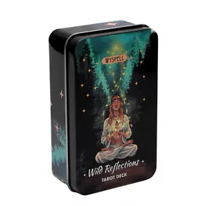 Wilde Reflexionen Tarotkarten Nature-inspiriertes Deck mit Führungsbuch 78 Kart - Bild 1 von 12