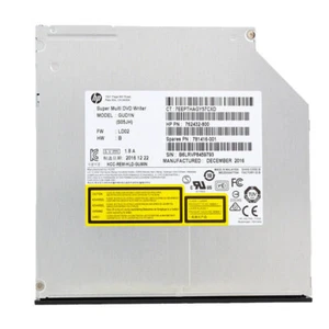 New Genuine HP Laptop Sata DVD RW Drive P/N GUD1N Super Multi DVD Writer 9.5mm - Picture 1 of 3